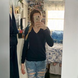 Tommy Hilfiger Navy Blue Sweater